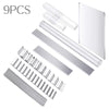 9-in-1  Acrylic Clay Pottery Tools Wave Straight Sculpting Tools(15K)
