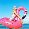 Summer Inflatable Flamingo Shaped Float Pool Lounge Swimming Ring Floating Bed Raft, Size: 90cm