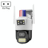 Dual Lens 2MP WiFi Security Camera Outdoor PTZ CCTV (EU Plug)