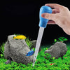 Mini Aquarium Gravel Cleaner & Water Changer (Blue)