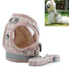 Reflective Dog Harness Vest & Lead, XS Pink, Breathable Mesh, Small Dogs
