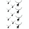 10 PCS Classic Black  Waterproof Temporary Tattoo Sticker(HC-188)