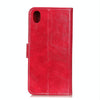 For Alcatel 1B 2020 /Alcatel 1A 2020 Retro Crazy Horse Texture Horizontal Flip Leather Case with Holder & Card Slots & Photo Frame & Wallet(Red)