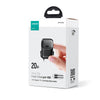 JOYROOM JR-TCF02 PD Type-C 20W Mini Charger with 1m Type-C to 8Pin Cable, Plug:EU Plug(Black)