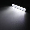 18W 1080LM 6-LED White Light Wired Car Flashing Warning Signal Lamp, DC 12-24V, Wire Length: 90cm