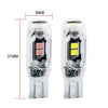 4pcs T10 DC12V /  0.84W / 0.07A / 150LM Car Clearance Light 5LEDs SMD-3030 Lamp Beads with lens (Ice Blue Light)