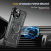 For iPhone 14 Plus Lens Holder MagSafe Phone Case(Grey)