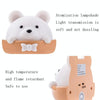 Bear Remote Control Night Light Bedside Eye Protection Wall Lamp with 3 Light Modes, Style:Rechargeable