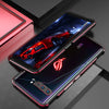 For ASUS ROG Phone 3 ZS661KS Aluminum Alloy Shockproof Protective Bumper Frame(Black Red)