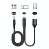 T42B 3.5mm Male+8 Pin Male+8 Pin Female Live OTG Sound Card Cable Mobile Phone Charging Audio Recording Data Cable