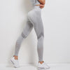 Women Sports Bra and Leggings Two-Piece Set Yoga Wear Fitness Set, Size: S(Gray)