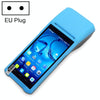 POS-6100 5.5 inch Handheld Android Smart Scan Code Cash Register Thermal Printing Machine PDA Terminal, EU Plug