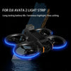 For DJI Avata 2 RCSTQ Colorful Luminous Light Belt High Bright Tube Night Flight Warning Light Strip(Blue)