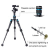 BEXIN V30 Adjustable Aluminum Alloy Desktop Camera Tripod Mini Portable Folding Live Tripod(MS08-S)