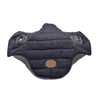 Small Blue Padded Dog Coat - Winter Warm Cotton, Size S