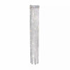 Fringe Flash Diamond Chain Hair Accessories Female Braided Hair Band(Silver)