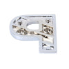 Car Vehicle Badge Emblem 3D English Letter P Self-adhesive Sticker Decal, Size: 4.5*4.5*0.5cm