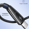 JOYROOM SA31-AL3 3A USB to 8 Pin Fast Charge Data Cable, Length: 1.2m(Black)