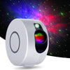 Remote Control LED Starry Sky Atmosphere Projector Lamp, Power Supply: UK Plug(White)