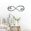 Together Forever English Letter Bedroom Carved Wall Sticker