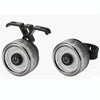 Round Bicycle Intelligent Induction Brake Taillight Night Riding Warning Light, Color: Dual Bracket Model