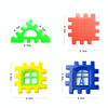 10 Sets Children Early Educational Plastic Building Blocks House DIY Toys (24 PCS / Set), Rondom Color Delivery
