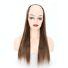 Wig Half Headgear Long Straight Hair U-Shaped Wig Headgear, Colour: 11.US-12