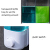 Hotel Bathroom Manual Soap Machine Wall Hanging Paste Transparent Soap, Specification: Single Head