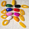 10x Pet Training Clickers with Keychain - Random Colour