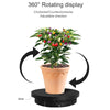 2 In 1 Charging Turntable Rotary Jewelry Live Shooting Display Stand, Color: White Remote Control