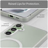 For Samsung Galaxy S24 FE 5G MagSafe Frosted Translucent TPU + PC Full Coverage Phone Case(White)