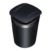 Car Portable Metal Ashtray Built-in LED(Black)