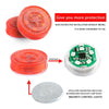 2 PCS Car Door Magnetic Warning Strobe Light Lamp(Yellow Light)