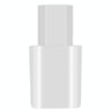 3 PCS Universal Car Intelligent Reverse Connection Lithium Battery Electric Car Mobile Phone Charger, Style:Extended White Double Port 2A