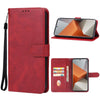For Xiaomi Redmi Note 13 Pro+ Leather Phone Case(Red)