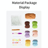 5pcs /Set Fleshy  Crochet Starter Kit for Beginners with  Step-by-Step Video Tutorials