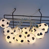 1m 10 LEDs Football Lantern String KTV Creative LED Decorative Light(Warm White Light)