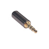 10x 3.5mm Headset Adapters CTIA OMTP Converter Gunmetal Gold