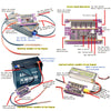 Model Airplane Battery Version 12V Digital Display DIY Battery Spot Welding Machine Pen Control, Style:10 Square Pen
