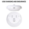 USB Charging Light & Human Body Sensing Control Smile Magnetic Night Light(Warm white light)