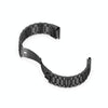 For Garmin Fenix5/Forerunner935/Garmin Approach S60 3-Beads Stainless Steel Metal Quick Release Watch Band(black)