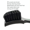 Tire Carpet Cleaning Brush Foot Pad Upholstery Brush(Black)