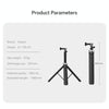TELESIN 360 Degree Rotation 1.5m Selfie Stick Foldable Tripod For GoPro Hero / Insta360 /  DJI Osmo Action(Black)