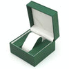 Flip Watch Box Bracelet Gift Packaging Storage Box(Green)