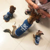 Light Blue Dog & Cat Vest, XS - Breathable Summer Clothes