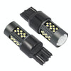 1 Pair 7440 12V 7W Continuous Car LED Fog Light(Red Light)
