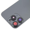 iPhone 16 Pro Back Glass Cover Replacement (Black)