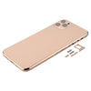 iPhone 11 Pro Max Back Cover Gold - SIM Tray & Lens