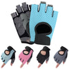 Outdoor Half-finger Cycling Fitness Non-slip Breathable Thin Sports Gloves, Size:S(Sky Blue)