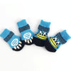Anti-Slip Dog Socks, Big Mouth Duck, Small (4 Pack)